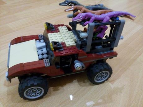 Stavebnica lego 7296 - séria dino lovec dinosaurov, 