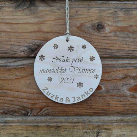 Ozdoba - prvé manželské vianoce, 