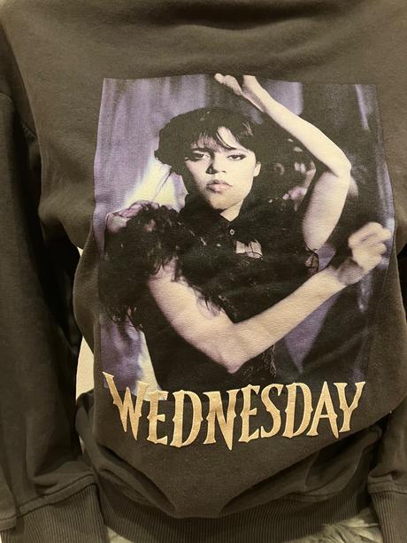 Dievčenská mikina wednesday (146), 146