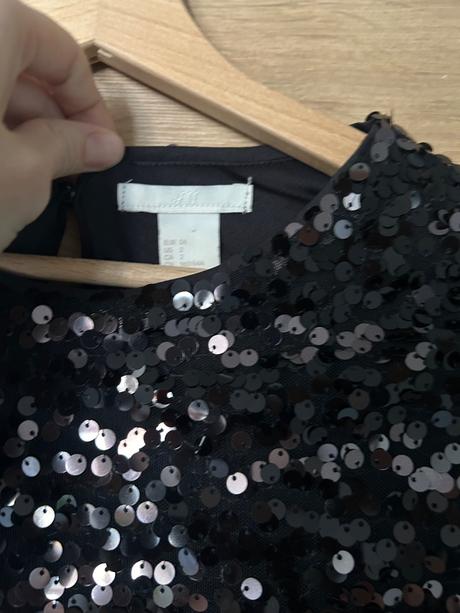 Flitrovaný top, h&m,xs