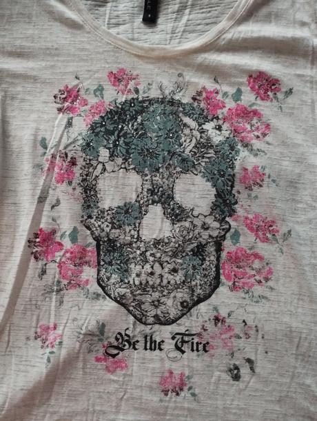 Tričko s lebkou, takko,s