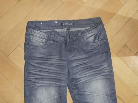 Goodies jeans vyšúchano-pokrčený vzhľad, 36