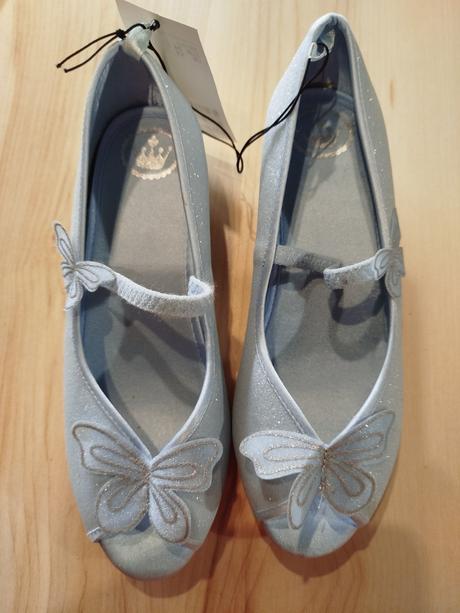 Balerínky s motýlikom vd 22cm, h&m,34