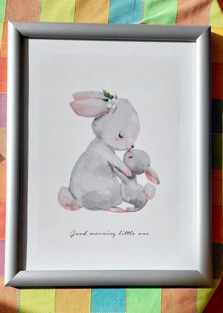 Zarámovaný print do detskej izbičky, 