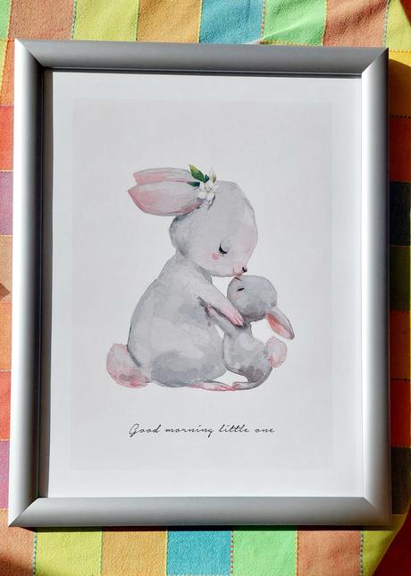Zarámovaný print do detskej izbičky, 