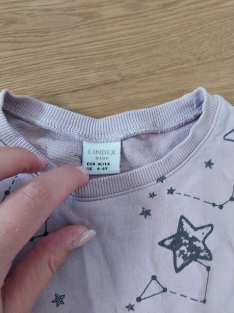 Mikina s hviezdickami, lindex,110