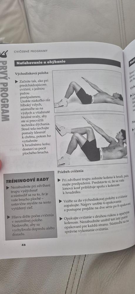 Knihy o cvičení,