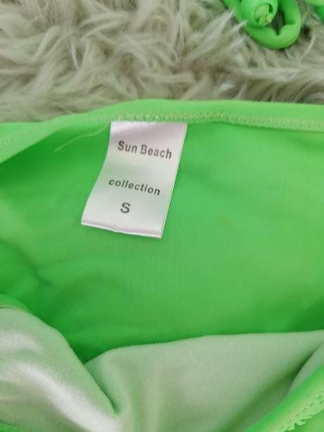 Neonové bikiny na viazanie, s