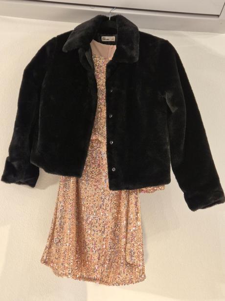 Slavnostne kozusinkove sako, bolerko m, m