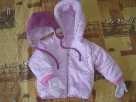 Zimná dievčenská bunda 18 mes., 86