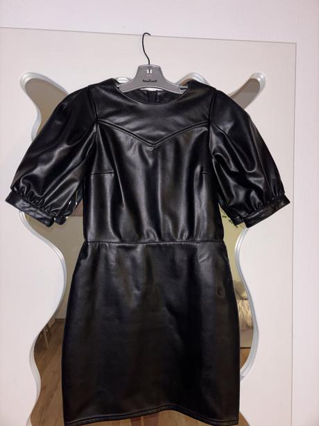 Koženkove šaty h&m 36, h&m,36