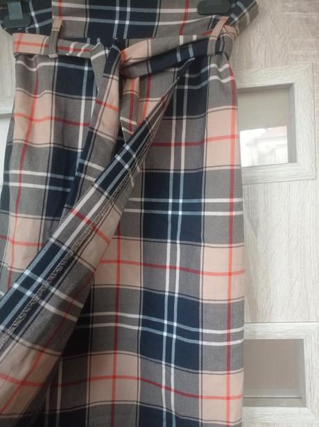 Karovana midi sukňa h&m, h&m,xs