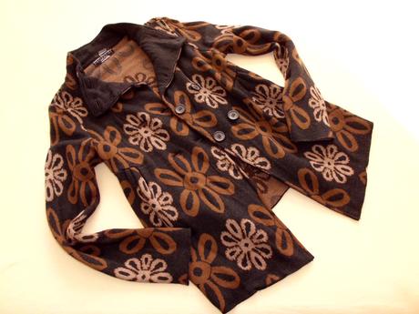 Sarah allisons vlna svetrík-kabátik m-l, m