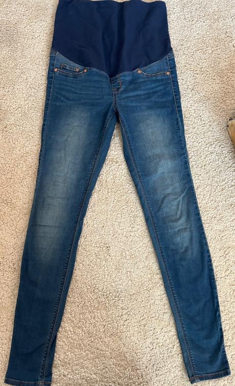 Tehotenske rifle h&m veľ. 38, h&m,38