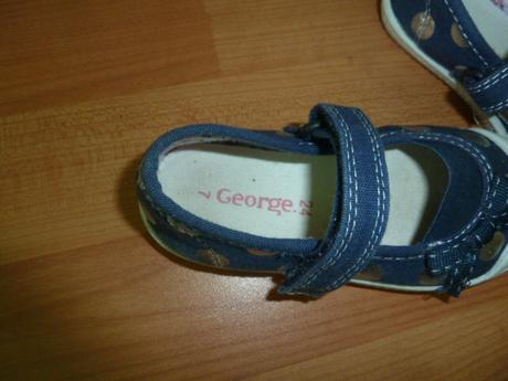 Bodkované balerínky, george,24