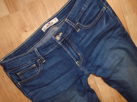 Hollister pružné elastické skinny rifle 29/33, hollister,40