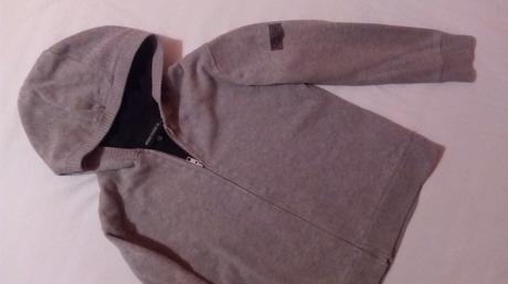 Mikina teplejšia, podšitá flísom, na 7-8 r., rebel,128