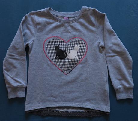 Predám dievčenskú mikinu zn. dopodopo, dopodopo,122