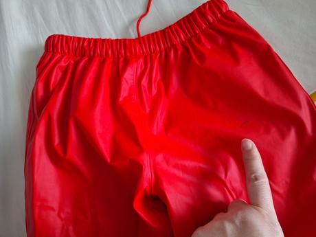 Zateplene pogumované nohavice 122/128, lupilu,122