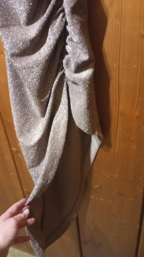 Trblietavé sexi šaty shein, s