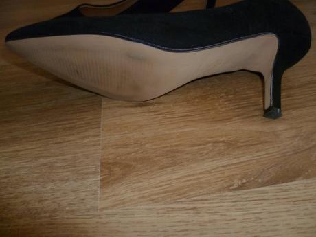 Semišové lodičky, h&m,37