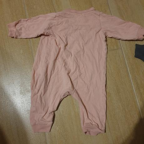 Pyžamo dievčenské jednodielne, overal, h&m,62