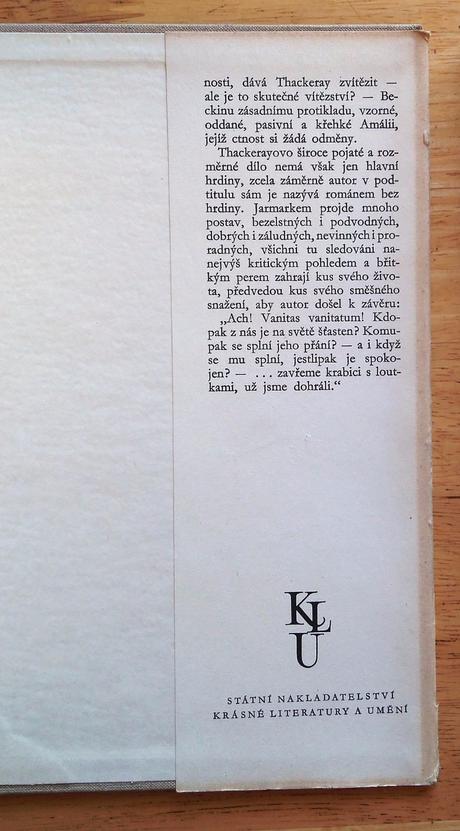 Jarmark marnosti 1. 2. , w. m. thackeray, 