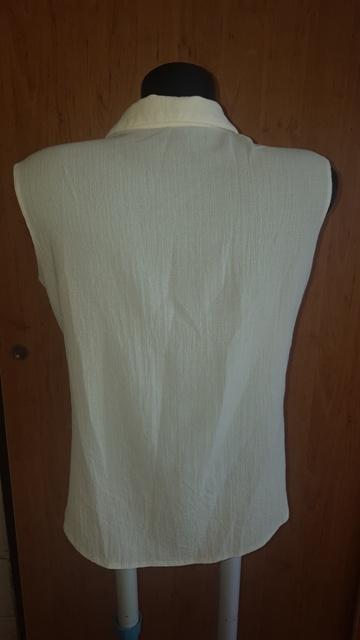 Biely blúzkový top, m