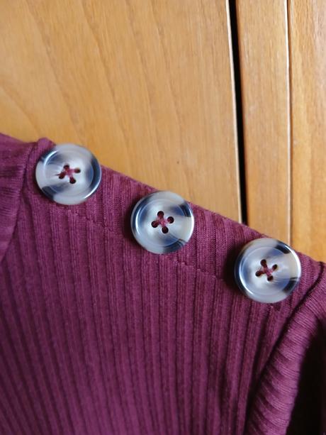 Bordový  rolák, xl