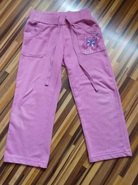 Tepláky s motýľom, lusa,98