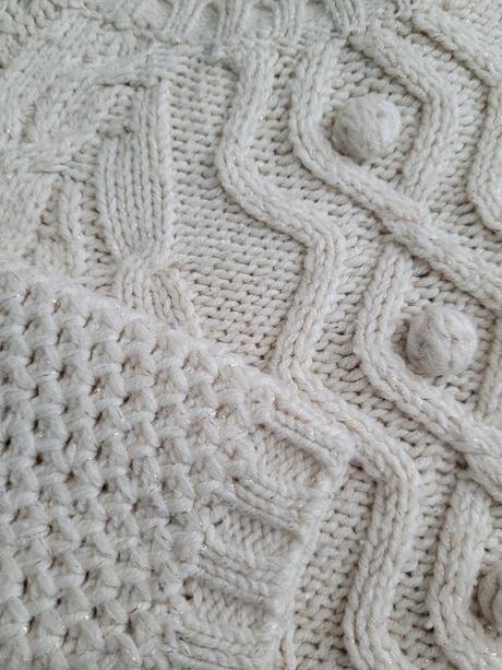 Sveter so zlatými nitkami, f&f,86