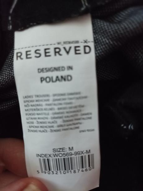 Dámske nohavice, reserved,m