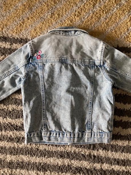 Rifľová bunda s výšivkami little kids, 122