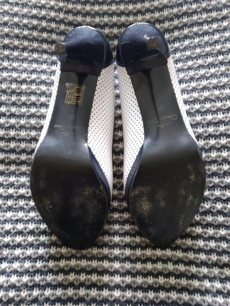 Kožené lodičky claudio dessi, 38