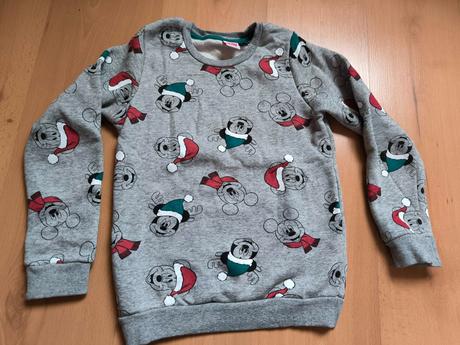 Vianočná mikina mickey mouse, 122