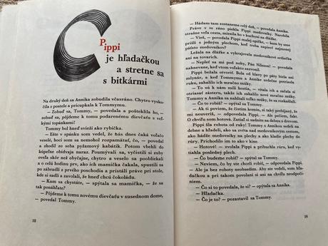 Krásna stará kniha pippi dlhá pančucha lindgr,