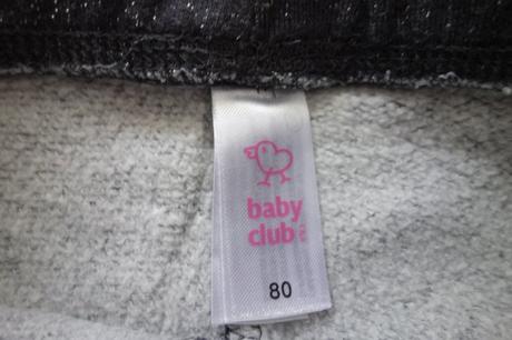 Trblietkavé tepláky, c&a,80