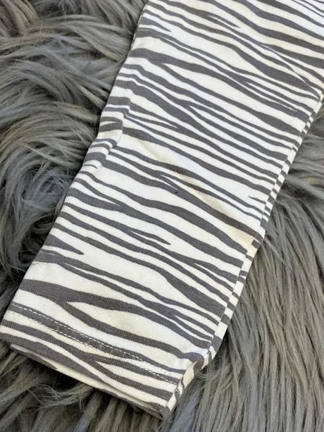 Dievčenské legíny sivo biele george (74-80), george,74