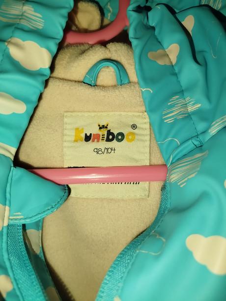 Dievčenský kabát do dažďa, kuniboo,98