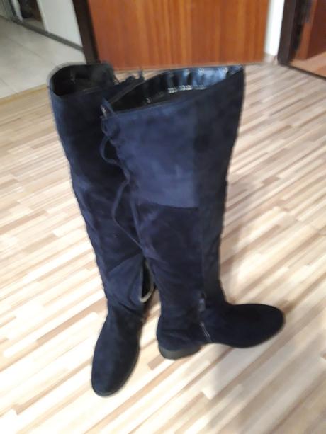 Vysoke cizmy teple 38brusena koza, 38