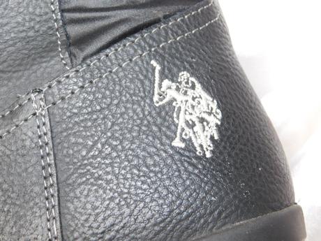 U.s.polo assn luxusne kožene čižmy, 37