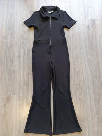 Dievčenský štýlový čierny overal, primark,134
