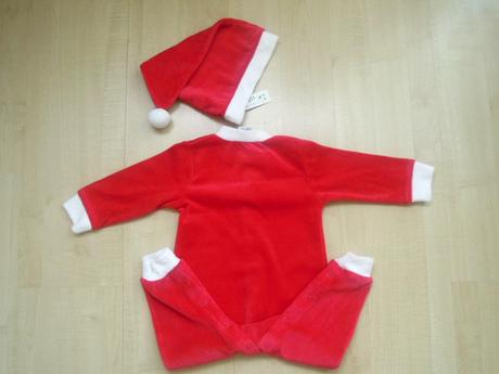 Zamatový vianočný overal lindex /74/, lindex,74