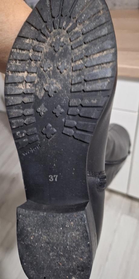 Kožené damske cizmy, wojas,37