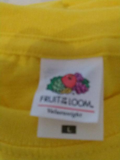 Pánske žlté tričko kahuna surfing, fruit loom, l, l