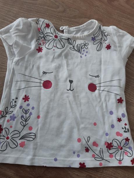 Dievčenské tričko, baby club,74