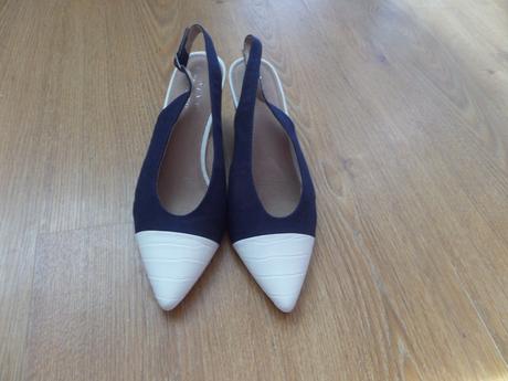 Lodičky s bielou špičkou, next,40