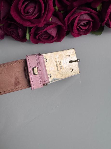 Fendi - kožený opasok, fendi