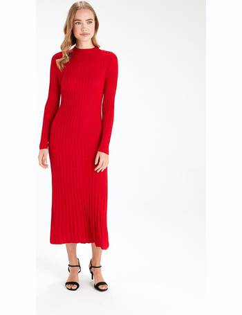 -rebrované pulóvrové šaty next veľ. 34, next,xs