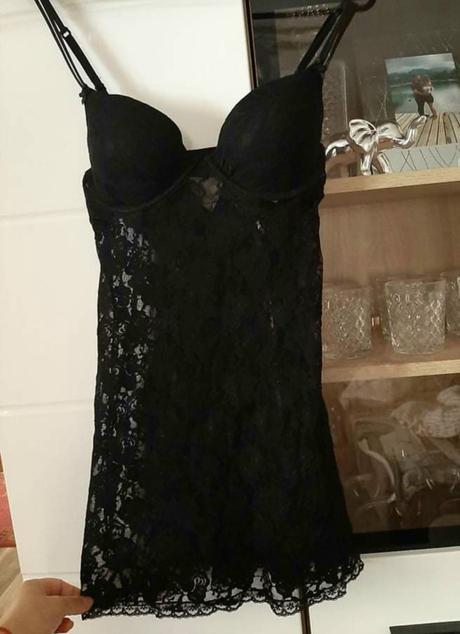 Kvalitná nočná košielkapush up, h&m,xs